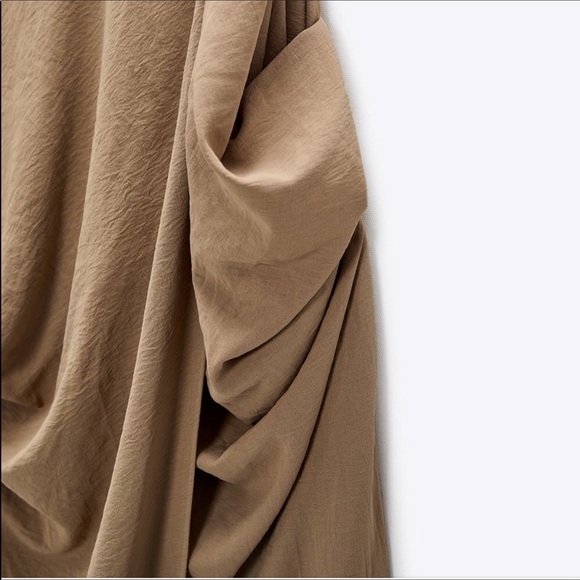 NWT Zara Draped Wrap Skirt - Picture 8 of 12